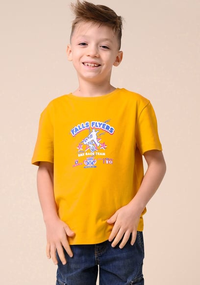 Boys Falls Flyers T-Shirt ( 3yrs-9yrs)