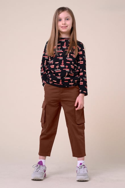 Girls Straight Leg Cargo Trouser ( 3yrs-14yrs)