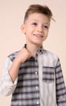 Enorsia Boys Mixed Check Shirt