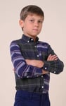 Enorsia Boys Mixed Check Shirt
