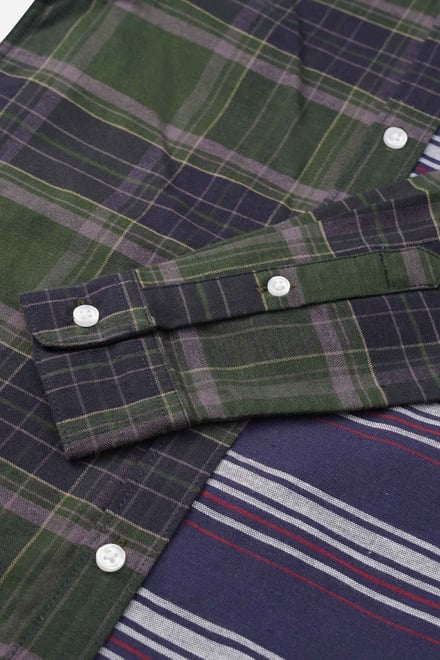 Enorsia Boys Mixed Check Shirt
