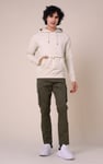 Flap Detail Kangaroo Pocket Hoodie