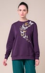 Womens Butterfly Print Sweatshirt