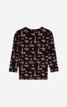 Flemingo Print Long Sleeve T-Shirt (2yrs-9yrs)