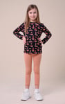 Flemingo Print Long Sleeve T-Shirt (2yrs-9yrs)