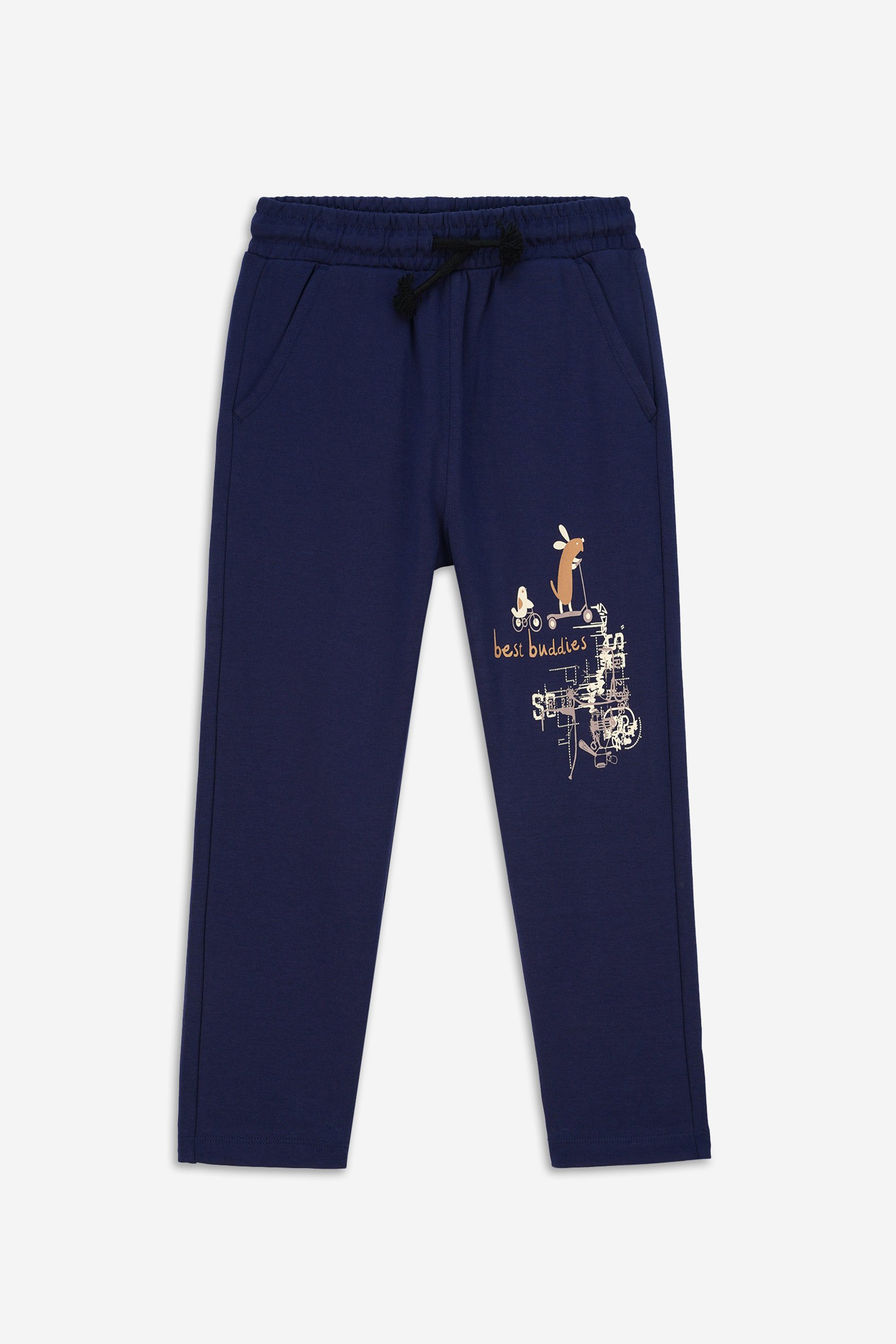 Boys Best Buddies Printed Trouser ( 2yrs-9yrs)
