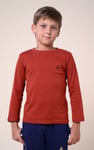 Boys Long Sleeve Plain T-Shirt ( 6yrs-11yrs)