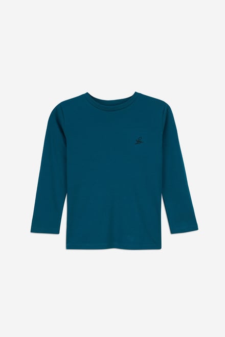 Boys Long Sleeve Plain T-Shirt ( 6yrs-11yrs)