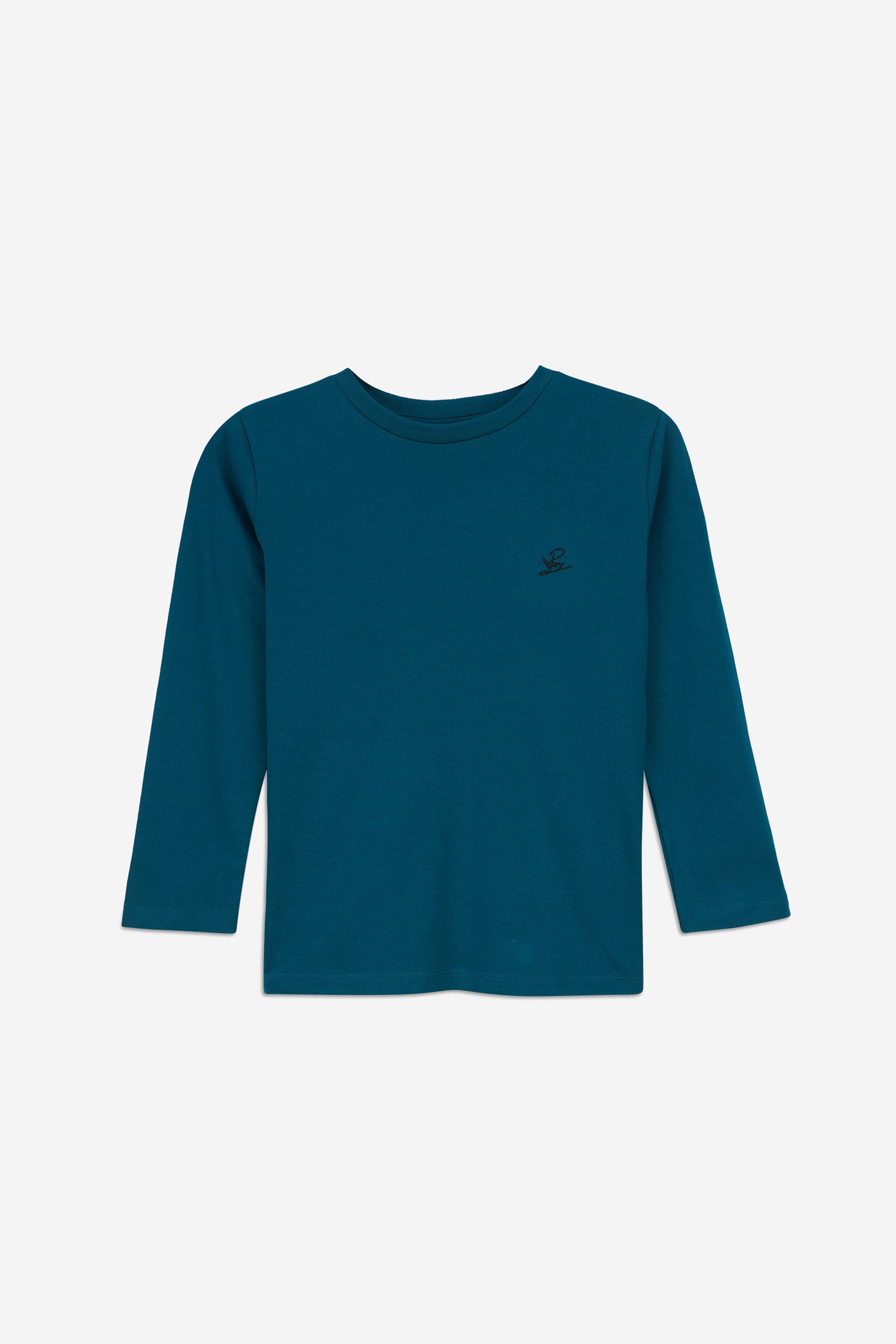 Boys Long Sleeve Plain T-Shirt ( 6yrs-11yrs)