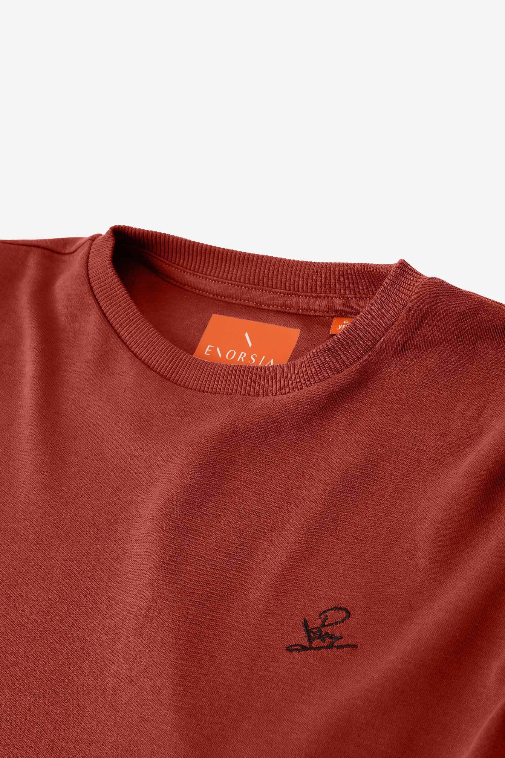 Boys Long Sleeve Plain T-Shirt ( 6yrs-11yrs)