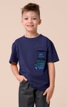 Boys Utility Pocket Detailed  T-Shirt ( 6yrs-11yrs)