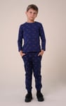 Boys Crown Print Jogger ( 12/18mths-7yrs)