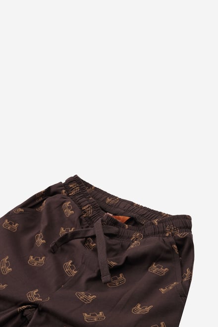 Boys Crown Print Jogger ( 12/18mths-7yrs)