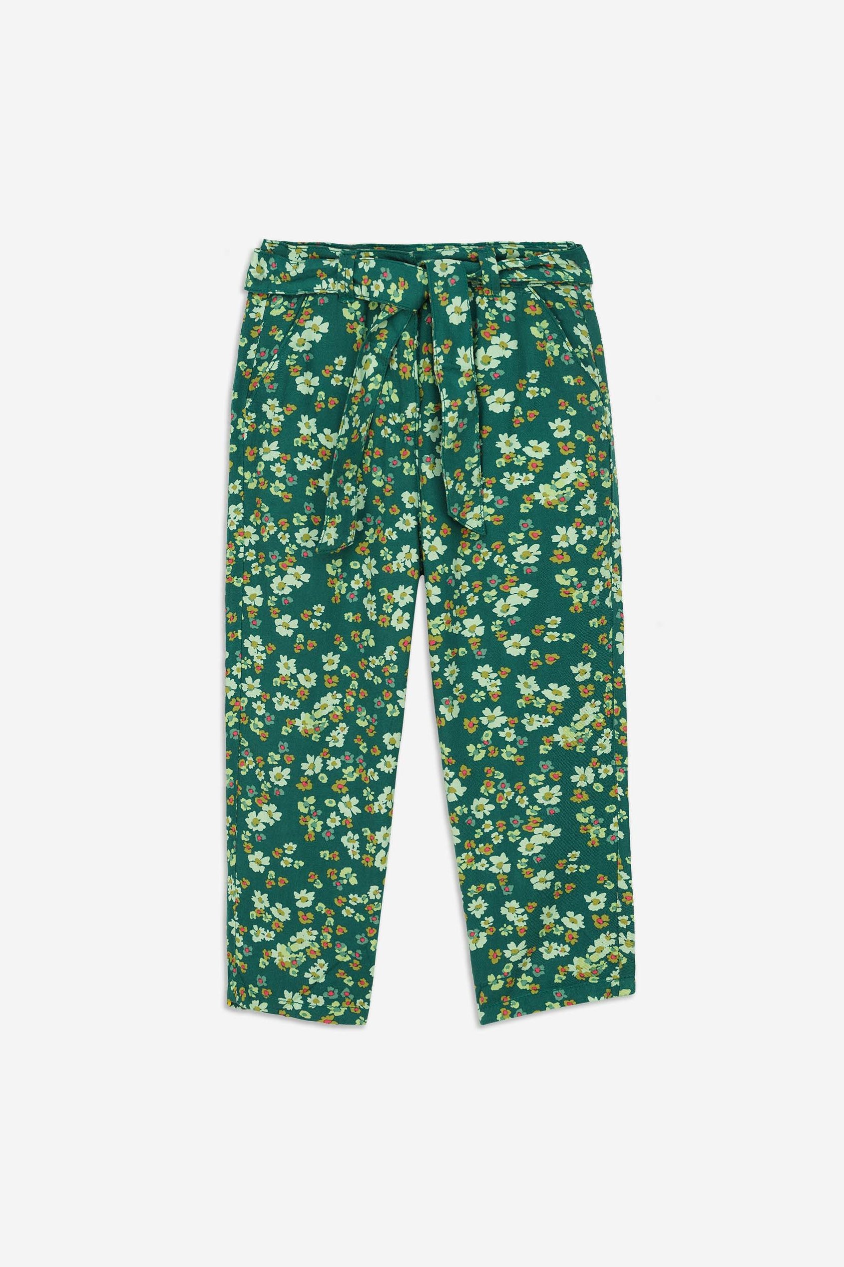 Floral Print Paper Bag Trouser ( 3yrs-14yrs)