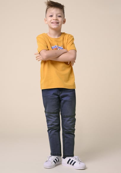 Boys Blue Stretch Slim Fit Jeans (3yrs-9yrs)
