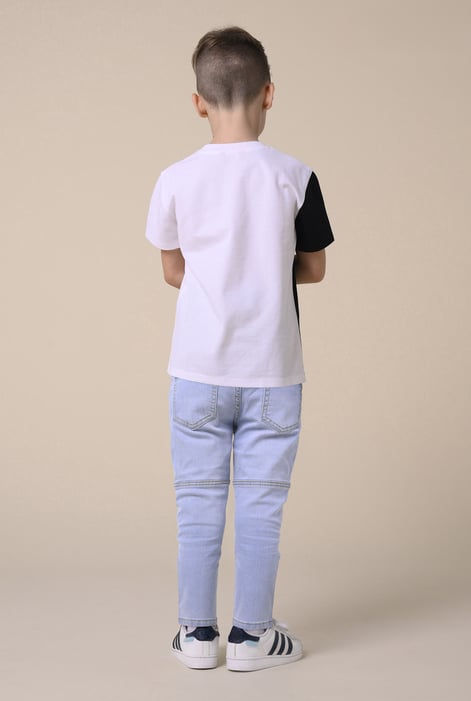 Boys Light Blue Blue Stretch Slim Fit Jeans (3yrs-9yrs)