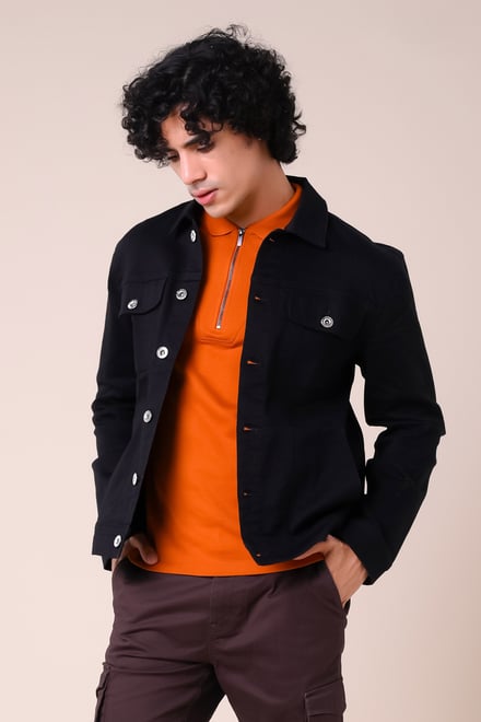 Men's Regular Fit Denim Jacket