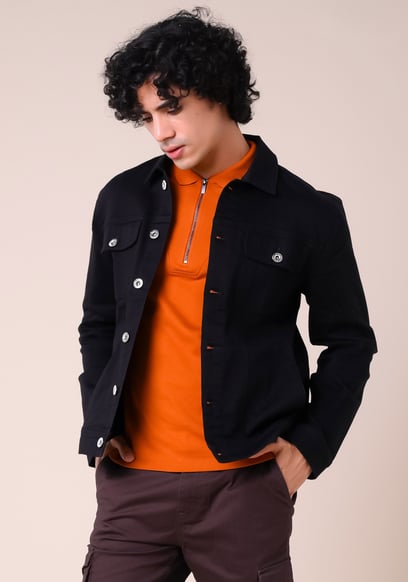 Men's Regular Fit Denim Jacket
