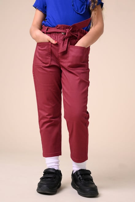 Girls Paper Bag Trouser (2yrs-9yrs)