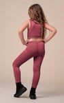 Girls Printed Sporty Vest and Leggings Set