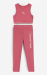 Girls Printed Sporty Vest and Leggings Set