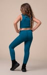 Girls Printed Sporty Vest and Leggings Set