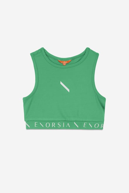 Girls Printed Sporty Vest and Leggings Set