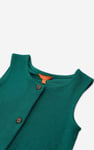 Girls Sleeveless Button Front Dress (2yrs-9yrs)