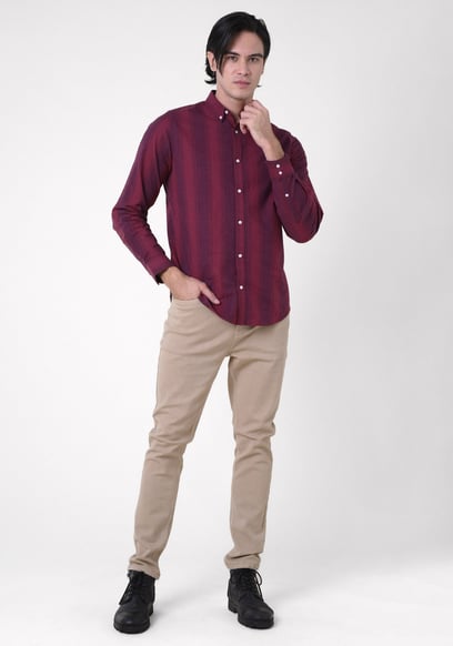 Mens Slim Fit Coloured Denim
