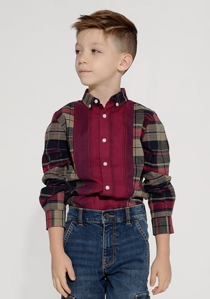 Enorsia Vertical Splice Shirt