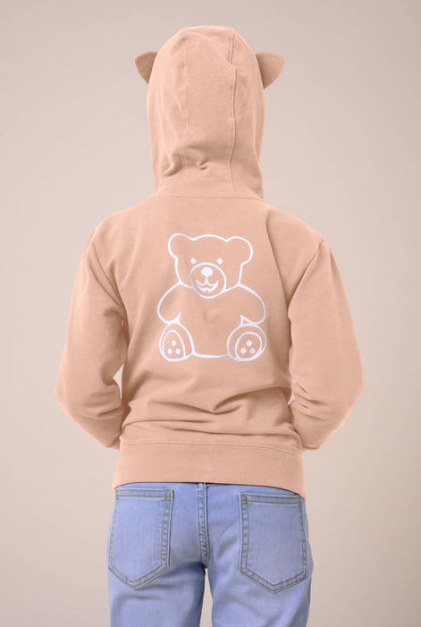 Girls Cream VENUS Hoodie (12/18mths-7yrs)