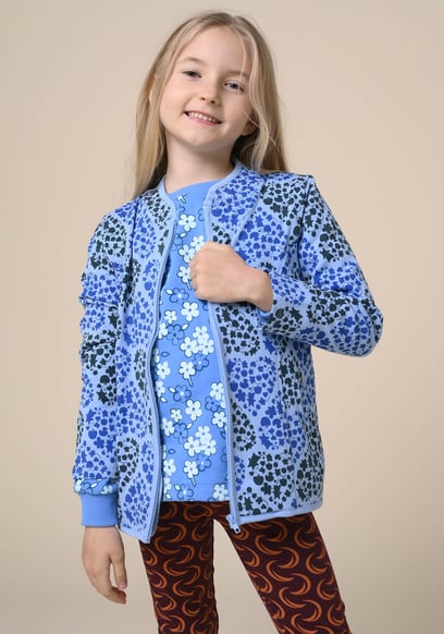 Girls Printed Zip Through Jacket (12/18mths-7yrs)
