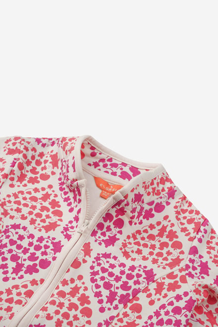 Girls Printed Zip Through Jacket (12/18mths-7yrs)
