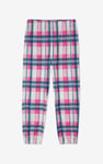 Girls Solid Top & Check Pyjama Set (2/3yrs-8/9yrs)