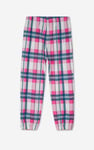 Girls Solid Top & Check Pyjama Set (2/3yrs-8/9yrs)