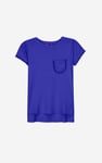 Girls Daisy Pocket Tee With Lace (2/3yrs-8/9yrs)