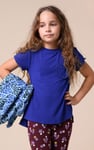 Girls Daisy Pocket Tee With Lace (2/3yrs-8/9yrs)