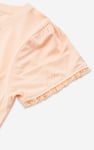 Girls Daisy Pocket Tee With Lace (2/3yrs-8/9yrs)