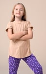 Girls Daisy Pocket Tee With Lace (2/3yrs-8/9yrs)
