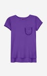 Girls Daisy Pocket Tee With Lace (2/3yrs-8/9yrs)