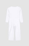 Frill Detail Button Through Jumpsuit (2yrs-9yrs)