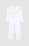 Frill Detail Button Through Jumpsuit (2yrs-9yrs)