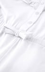 Frill Detail Button Through Jumpsuit (2yrs-9yrs)