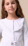 Frill Detail Button Through Jumpsuit (2yrs-9yrs)
