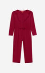 Frill Detail Button Through Jumpsuit (2yrs-9yrs)