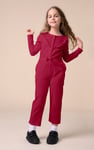 Frill Detail Button Through Jumpsuit (2yrs-9yrs)