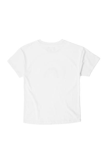 Girls Rainbow Embroidered T-Shirt