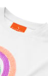 Girls Rainbow Embroidered T-Shirt