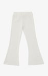 Girls Texture Ribbed Flared Leggings