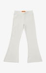 Girls Texture Ribbed Flared Leggings